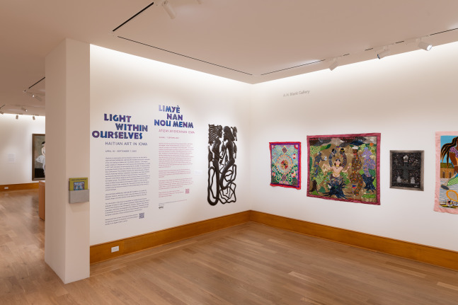 Installation view. Image courtesy of the Des Moines Art Center, photo by Rich Sanders, Des Moines.