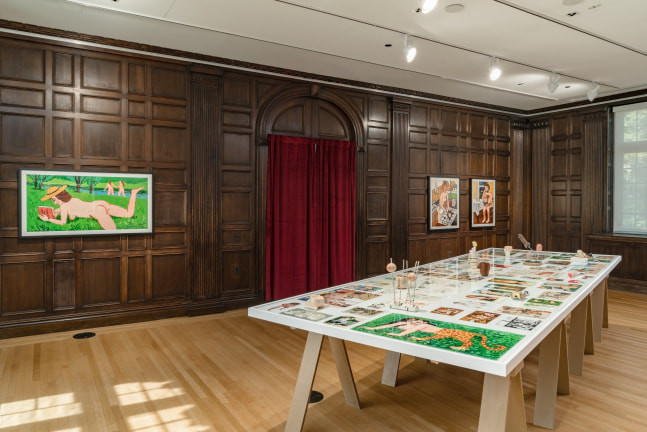 Installation view. Courtesy of the Neubauer Collegium at the University of Chicago, Chicago, IL, photo by Bob. (Robert Heishman + Robert Salazar).