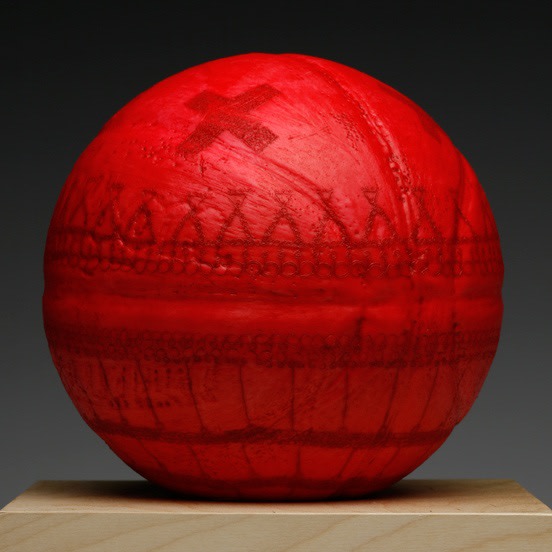 Gina Adams
Honoring Modern 19, 2015
Oil and encaustic on ceramic
9 inches round
Courtesy of the Artist and Fort Gansevoort