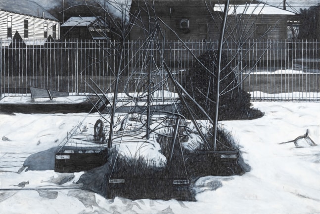 Willie Birch

Melting Snow #3, 2025

Acrylic and charcoal on paper

60 x 90 in