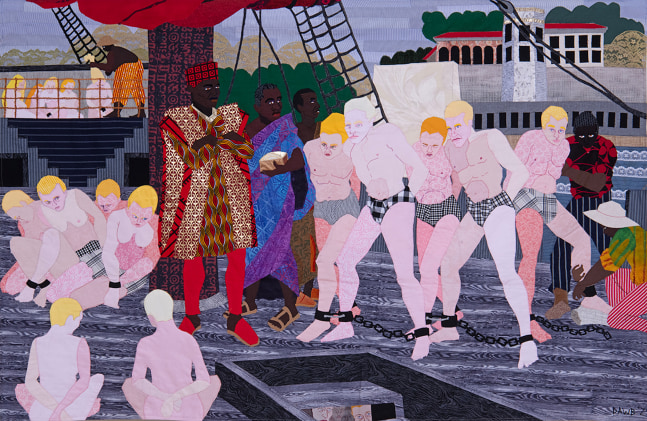 Dawn Williams Boyd

Abduction, 2025

Assorted fabrics and cotton embroidery floss

45 x 67.5