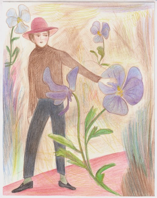 
Untitled (Stiefm&amp;uuml;tterchen), 2015&amp;nbsp;
Colored Pencil on Paper&amp;nbsp;
20.5 x 16 cm