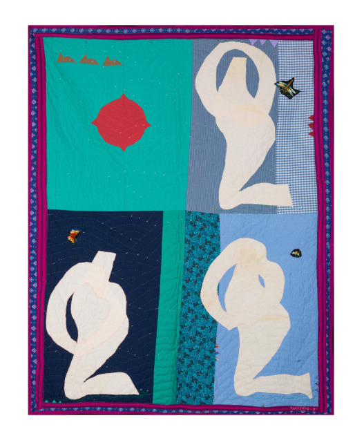 Yvonne Wells
On Bended Knee, 2008
Assorted fabrics
80 &amp;times; 61 in