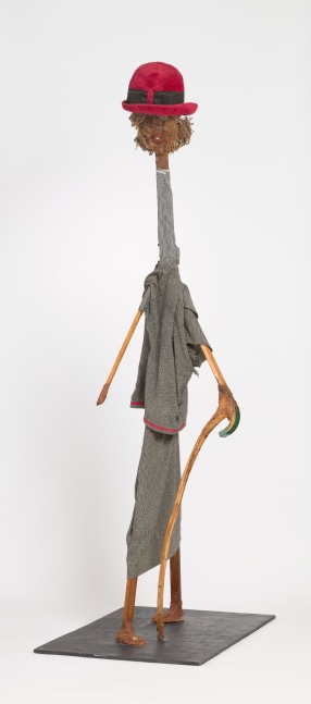 Aminah Brenda Lynn Robinson
Rose

1997
77.5 x 18 x 28 in.
Hogmawg, fabric, wood, and mixed media