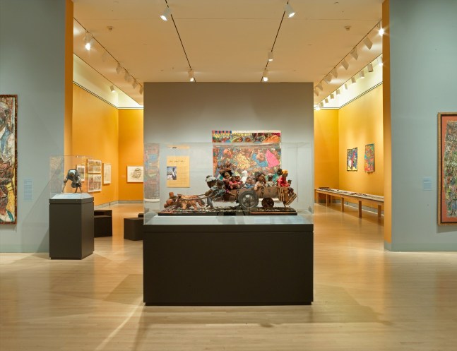 Installation view,&amp;nbsp;Symphonic Poem: The Art of Aminah Brenda Lynn Robinson,&amp;nbsp;Brooklyn&amp;nbsp;Museum,&amp;nbsp;February 24, 2006 - August 14, 2006.&amp;nbsp;(Photo:&amp;nbsp;Brooklyn&amp;nbsp;Museum)

&amp;nbsp;