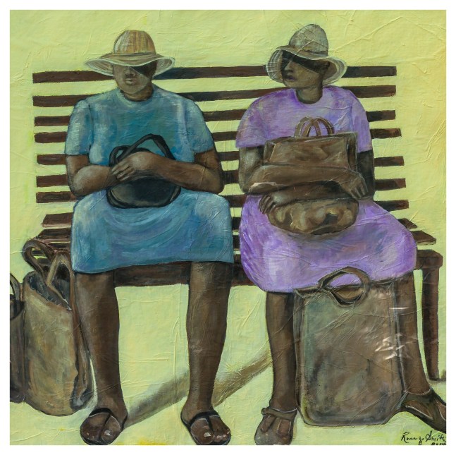 Domestic Workers, 2014
Oil on paper
27.5 x 27.5 inches