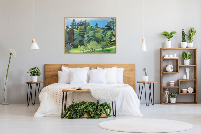 Martha Armstrong, Grandmother's Tales II 34&quot; x 48&quot;  Oil On Canvas  $8,500