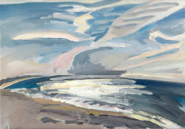 Martha Armstrong, June Morning 2020  12″ x 17″   Oil On Canvas