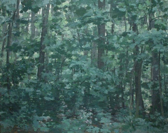 Kurt Moyer, The Forest 64&quot; x 80&quot;  Oil On Linen