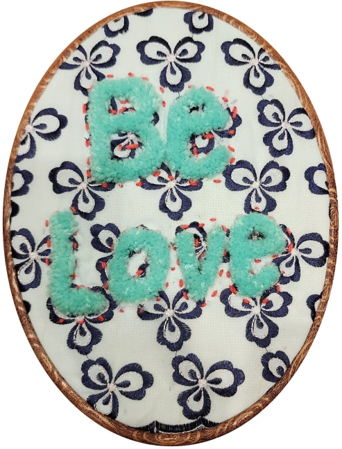 Be Kind  11&quot; x 8&quot;  Mixed Media