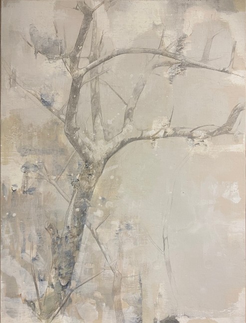 Dale O. Roberts, Elegant Appendages 14&quot; x 10.5&quot;  Silverpoint And Wash