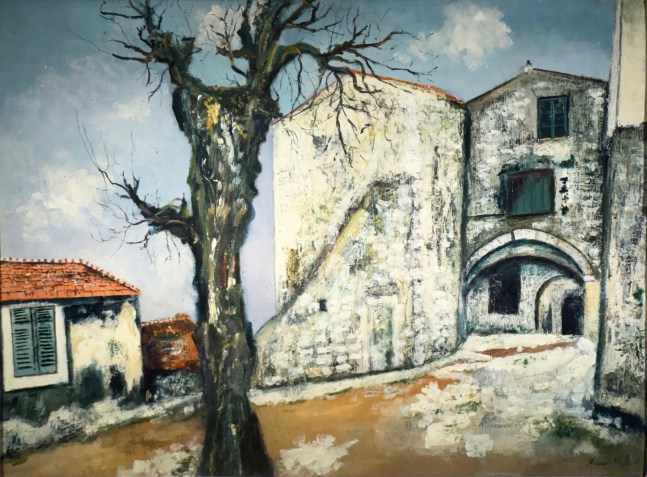 Maurice Utrillo, Vieilles maisons a Eze

1919, oil on board, 59.9 x 81 cm