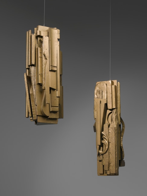 Louise Nevelson, Unknown, 1962

wood painted gold, 35.5 x 31.5 x 14.5 inches