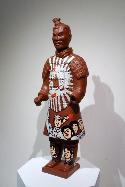 Liu Fenghua, Terracotta Warriors, 2008

acrylic on ceramic, 23.23 x 7.48 x 4.72 inches (59 x 19 x 12 cm)&amp;nbsp;