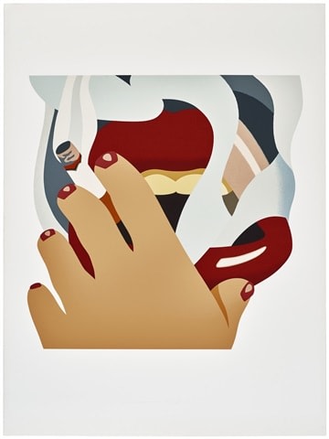 Tom Wesselmann, Smoker, 1976

screenprint in color, 48. 2 x 40.6 cm