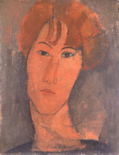 Amedeo Modigliani, Portrait de Pardy, c. 1915

oil on canvas, 13 7/8 x 10 5/8 inches