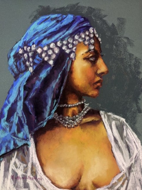 Portrait of a Harari woman
Pastel
16&amp;quot; x 12&amp;quot; x 0.02&amp;quot;

&amp;nbsp;