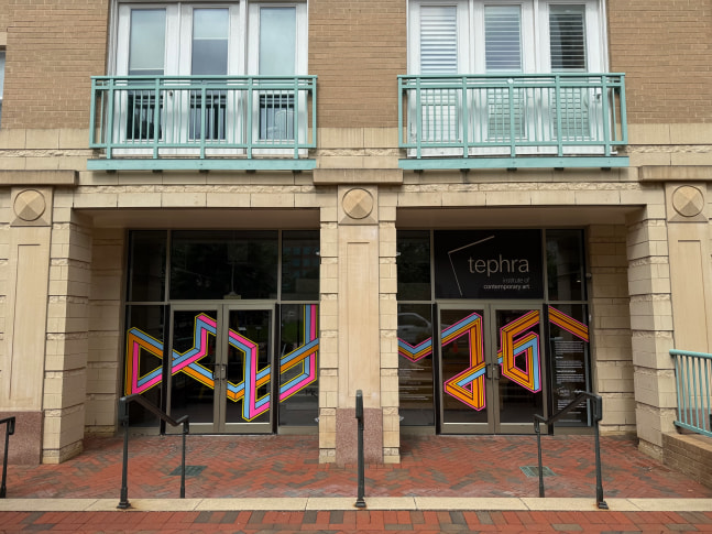 image of artwork on doors