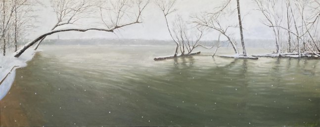 Snowy Day
Oil on canvas
60&amp;quot; x 24&amp;quot; x 1.5&amp;quot;
2021
&amp;nbsp;