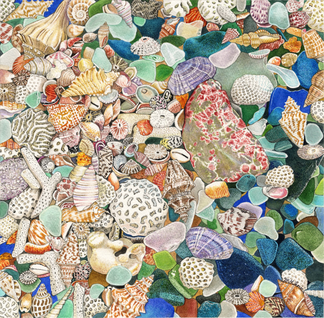 Seaglass and Seashells

Watercolor painting

20&amp;quot; x 20&amp;quot; x 0&amp;quot;