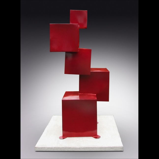 Cracked Red Cubes

Stainless Steel with red powder coat finish

24&amp;quot; x 58&amp;quot; x 24&amp;quot;

2021