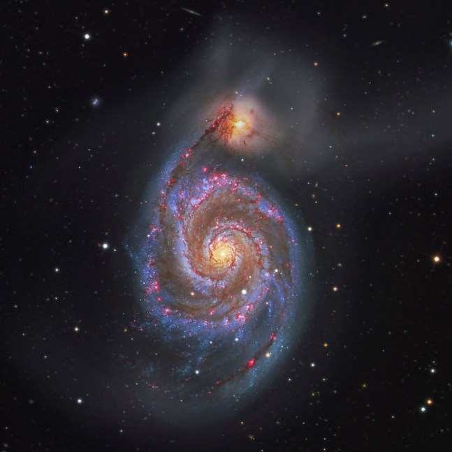 Whirlpool Galaxy&amp;nbsp;

Photography&amp;nbsp;

14&amp;quot;x11&amp;quot;x1&amp;quot;