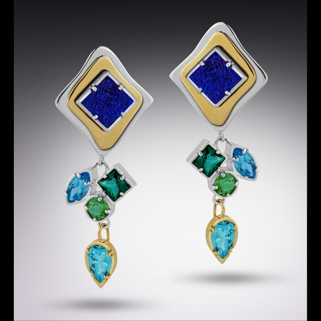 Paradisio&amp;quot;Earrings

1&amp;quot; x 1&amp;quot; x 1&amp;quot;