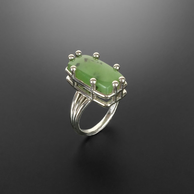 Jade Turtle Ring 

Jewelry

.75&amp;quot; x 1&amp;quot; x 1&amp;quot;