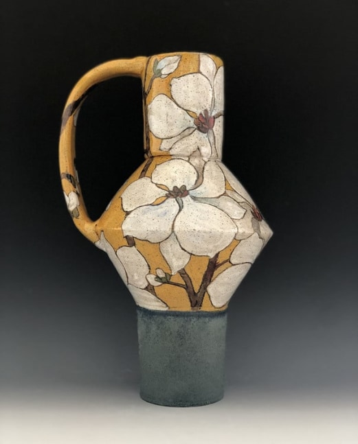 Flowers &amp;amp; Pigment Vase
High-temperature stoneware
5&amp;quot; x 11&amp;quot; x 6&amp;quot;
2020