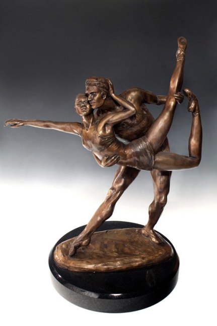 Swan Dance
Bronze
16&amp;quot; x 12&amp;quot; x 6&amp;quot;
2015
&amp;nbsp;