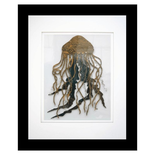 Jellyfish Collage&amp;nbsp;

Mixed media&amp;nbsp;

13&amp;quot;x16&amp;quot;x1&amp;quot;
