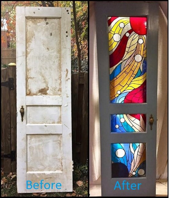 Refurbished Door

Stained Glass and Refurbished Door

76&amp;quot; x 24&amp;quot; x 2&amp;quot;