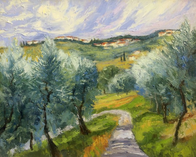 Olive Grove, Lucca
Oil on canvas
30&amp;quot; x 24&amp;quot; x 2&amp;quot;
2020
&amp;nbsp;