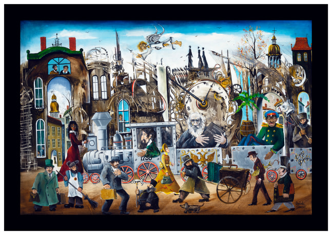 War &amp;amp; Peace
36&amp;quot; x 24&amp;quot; x 2&amp;quot;