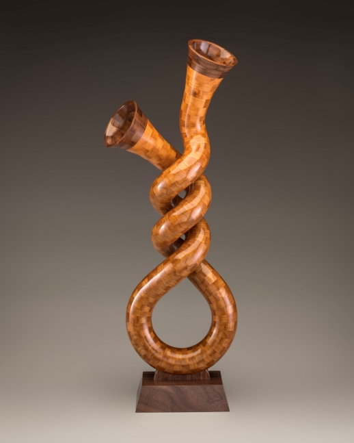 Twisted 

Sculpture/wood

28&amp;quot; x 10&amp;quot; x 4&amp;quot;