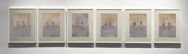 Being with oneself I-VI&amp;nbsp;| 2022-2023
Paper pulp, acrylic, oil, pigmented ink, canvas on board
16&amp;quot; x 11&amp;quot; | Framed: 23.5&amp;quot; x 18&amp;quot; (Each of 6)
TG 4851