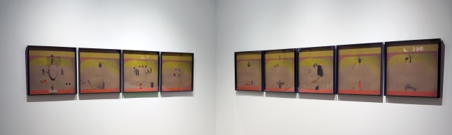 New Places I - IX | 2022-2023
Watercolor, gouache, graphite, dry pastel, collage, pigmented ink, archival paper
23.5&amp;rdquo; x 23.25&amp;rdquo; | Framed: 24.5&amp;rdquo; x 24.25&amp;rdquo; &amp;nbsp;
TG 4889