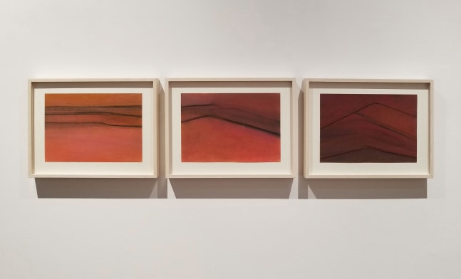 Sheila Makhijani
How did that happen?&amp;nbsp;| 2020
Dry pastel on paper
In 3 parts, Each
Image&amp;nbsp;8 1/4&amp;quot; x 11 3/4&amp;quot; | Framed 12 x 15.5&amp;quot;
TG# 4309