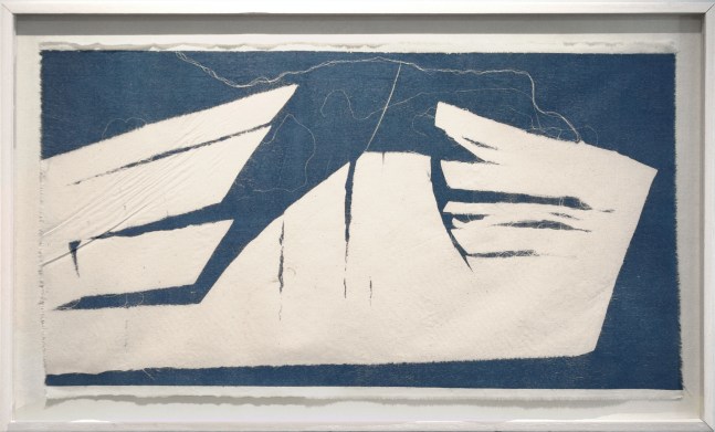 Ranjani Shettar
Song Book VI,&amp;nbsp;2015
Monotype on muslin
14&amp;Prime; x 25&amp;Prime; | Framed 16 1/2&amp;Prime; x 27 1/2&amp;Prime;
TG# 3694