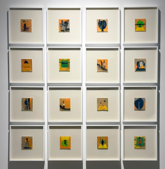 Diary | 2022-2023
Watercolor, gouache, graphite, dry pastel, collage, pigmented ink, archival paper
4&amp;rdquo; x 4.5&amp;rdquo; | Framed: 13.25&amp;rdquo; x 12.75&amp;rdquo; (Each of 16)
TG 4883