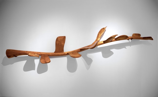 While we still have some time, 2021
Teak wood
21&amp;quot; x 145&amp;quot; x 26.5&amp;quot;
TG# 4362