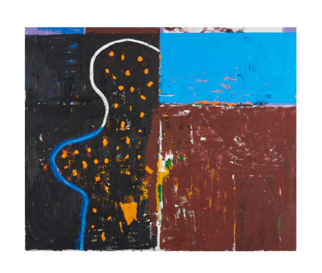 HOMESTEAD  2020 Oil on canvas 167.5 x 203 cm / 66 x 80 in