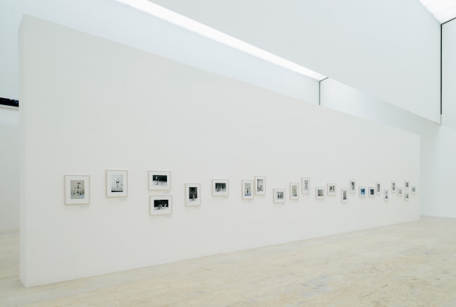Installation view of sculptures by Peter Fischli and David Weiss