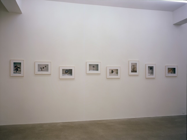 Installation view of Peter Fischli David Weiss photography exhibition