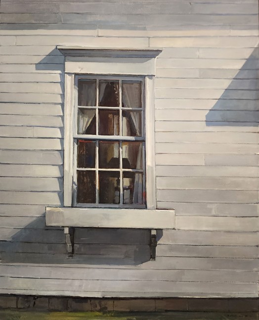 Douglas Martenson, Window With Shadows 50&quot; x 40&quot;  Oil On Linen
