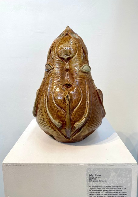 Jeffrey Werner Cedar Nymph 2017/2021 13 x 8 x 8 Salt-glazed stoneware