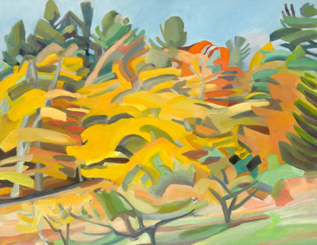 West Dummerston  28&quot; x 36&quot;  Oil On Canvas
