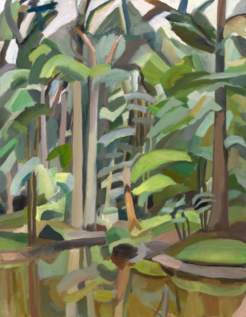Governor Dick's Woods III  28&quot; x 36&quot;  Oil On Canvas