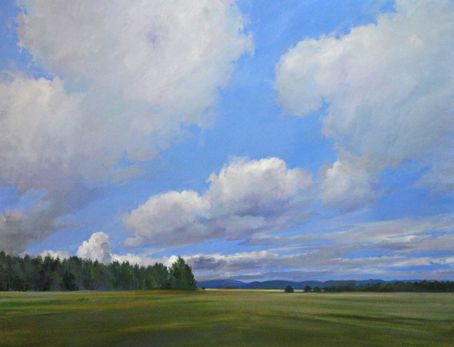 Clear Day  40&quot; x 52&quot;  Oil On Canvas