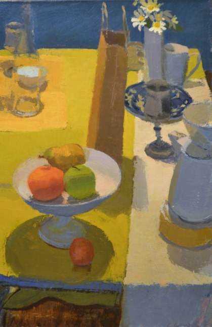 Still Life With Wine Bag  24&quot; x 16&quot;  Oil On Linen